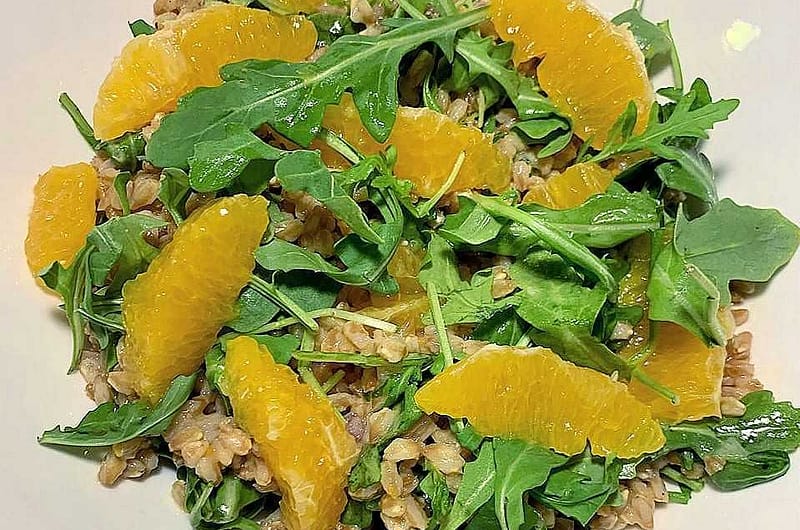 farro-with-arugula-and-oranges-olive-oil-times-farro-with-arugula-and-oranges