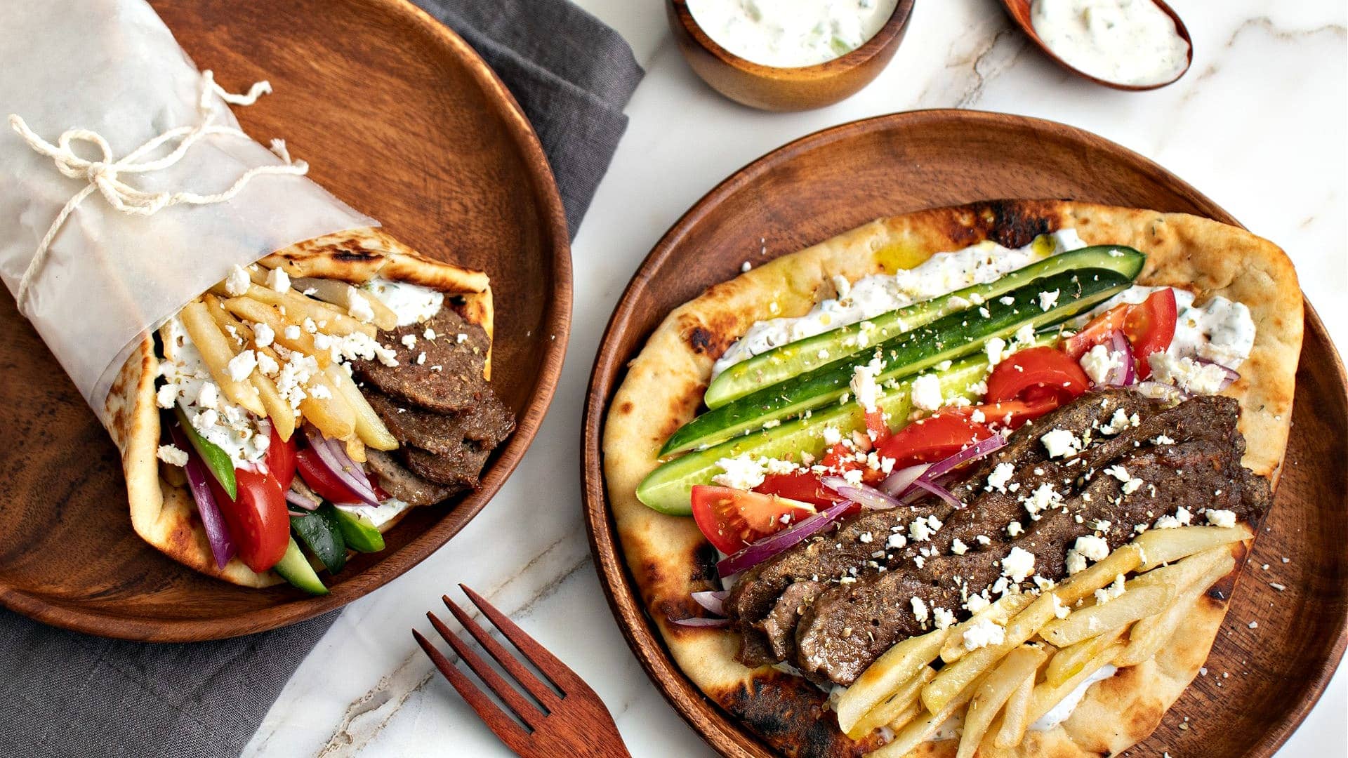 Bring the flavors of the Mediterranean and those iconic Greek