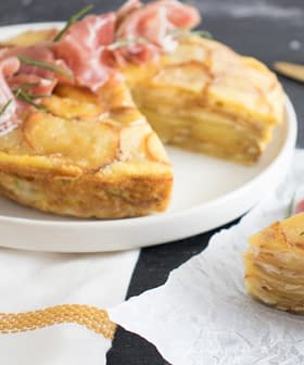 Spanish Potato & Egg Tortilla with Serrano Ham
