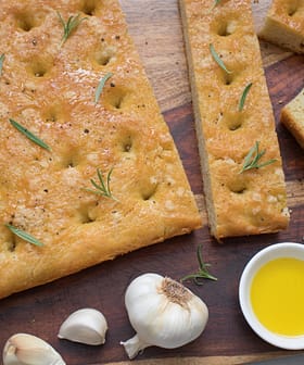 Homemade Olive Oil Focaccia