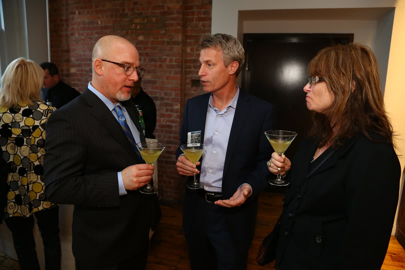 Curtis Cord with UC Davis Olive Center director Dan Dlynn