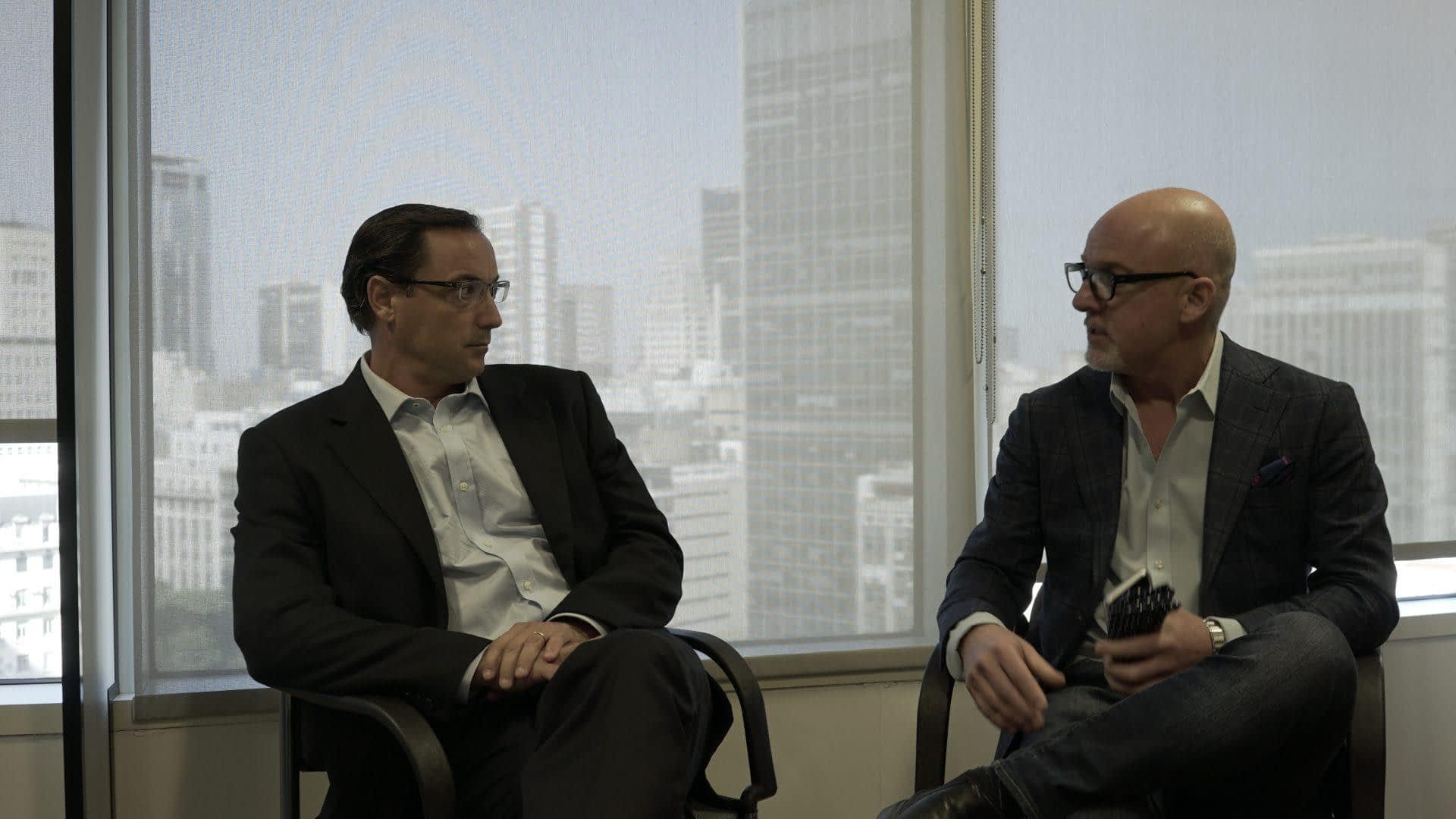 Curtis Cord with Frankie Gobee in Buenos Aires