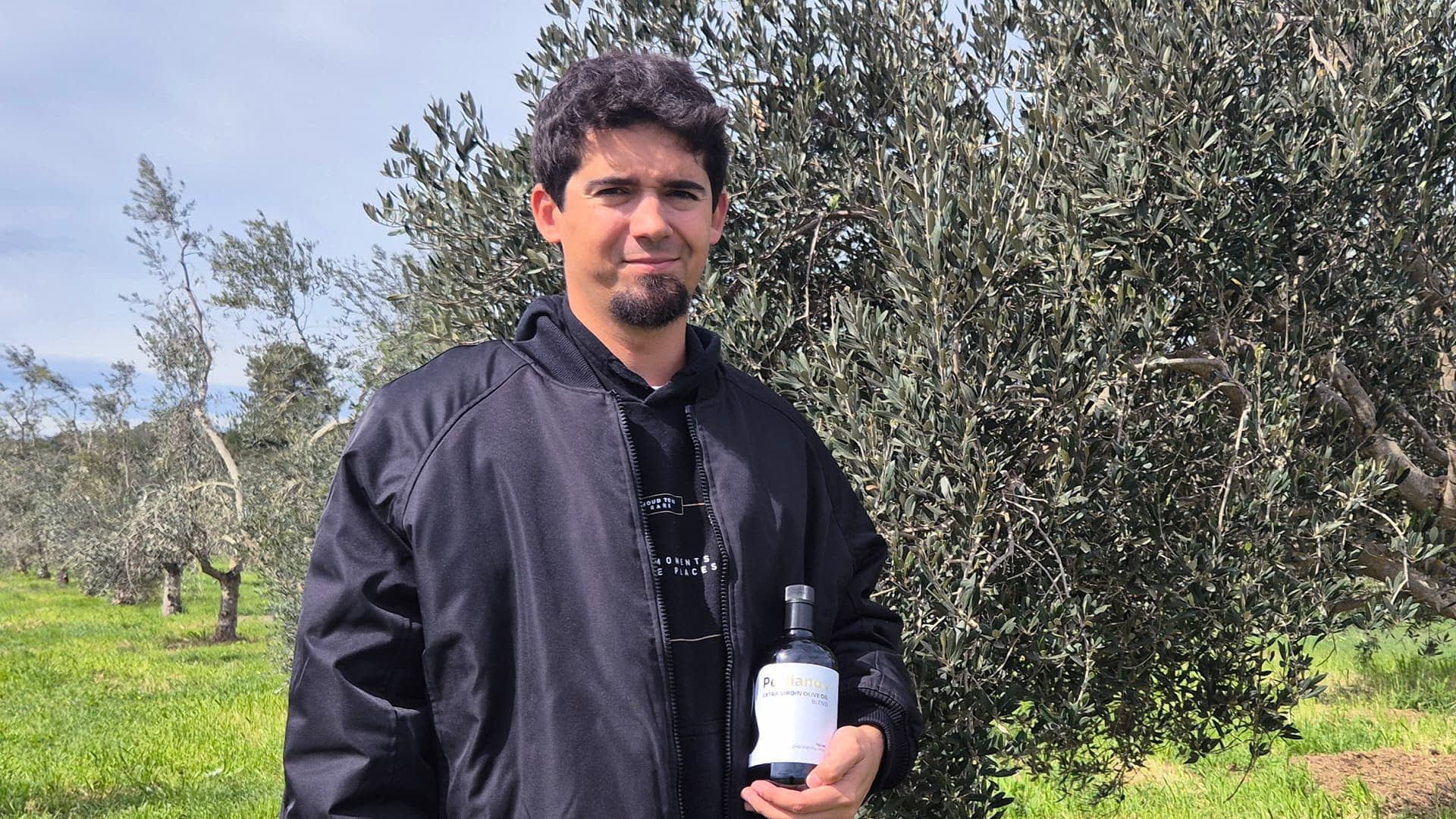 Il pluripremiato produttore croato di olio d'oliva Stjepan Devic