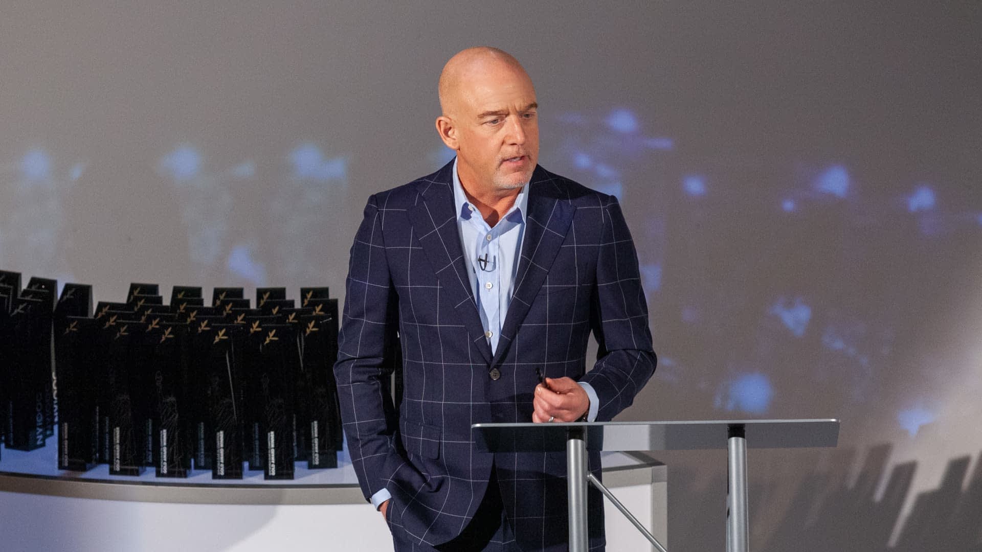 Curtis Cord at the 2019 NYIOOC World Olive Oil Competition