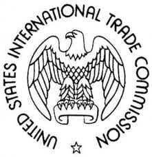 Sceau de la Commission du commerce international des États-Unis représentant un aigle et un texte autour. - Olive Oil Times