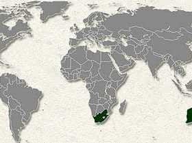 World map with Australia highlighted in dark green on the southeastern coast. - Olive Oil Times