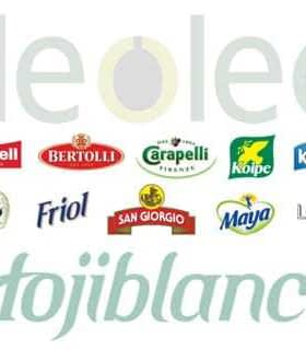 Logo of Deoleo company featuring various olive oil brand logos including Carbonell, Bertolli, and Hojiblanca. - Olive Oil Times