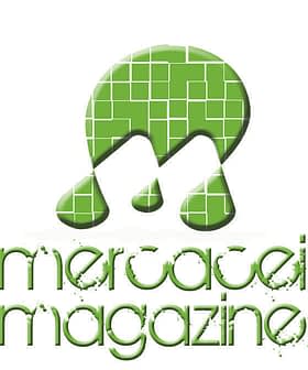 Logo of Mercacei Magazine featuring a stylized green letter M and the magazine name in lowercase. - Olive Oil Times