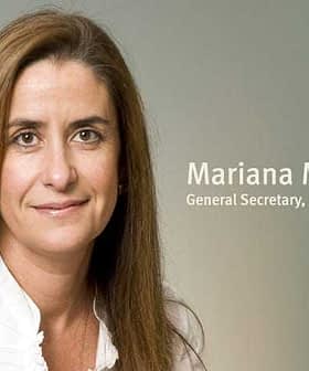 Portrait of Mariana Matos, General Secretary of Casa do Azeite, with a neutral background. - Olive Oil Times