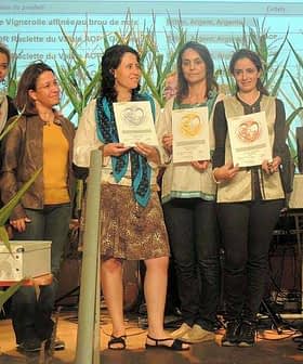 Group of individuals at an award ceremony holding certificates on stage. - Olive Oil Times