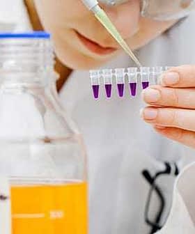 Laboratory technician using a pipette to transfer liquid into multiple test tubes in a lab setting. - Olive Oil Times