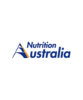 Logo of Nutrition Australia featuring stylized text and a triangular graphic element. - Olive Oil Times