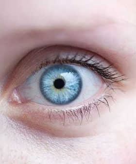 Close-up image of a human eye featuring a blue iris and dark pupil. - Olive Oil Times