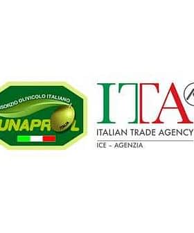 Logos of UNAPROL and ITA, representing Italian olive oil and trade agency. - Olive Oil Times