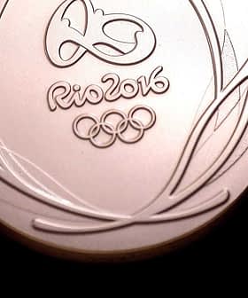 Bronze medal from the Rio 2016 Olympics featuring Olympic rings and logo. - Olive Oil Times