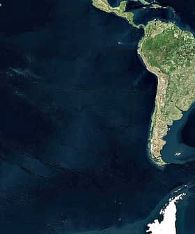 A detailed world map showing continents and oceans in a satellite view. - Olive Oil Times