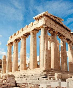The Parthenon, an ancient temple with columns, located on the Acropolis in Athens, Greece. - Olive Oil Times