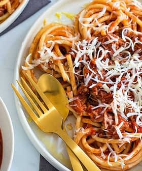 Olive Oil Braised Lamb all’Amatricana