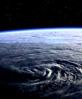 A view of Earth from space showing swirling weather patterns and the curvature of the planet. - Olive Oil Times