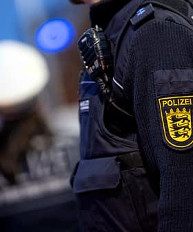 Close-up of a police officer's uniform featuring a badge and radio equipment. - Olive Oil Times