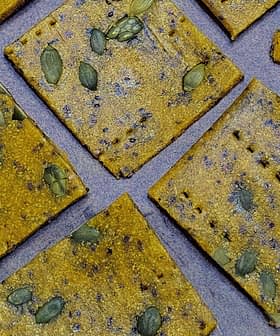 An extra virgin olive oil-based cracker.