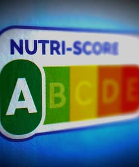 Nutri-Score 標籤在綠色框中顯示字母“A”，表示營養評級系統。 - Olive Oil Times