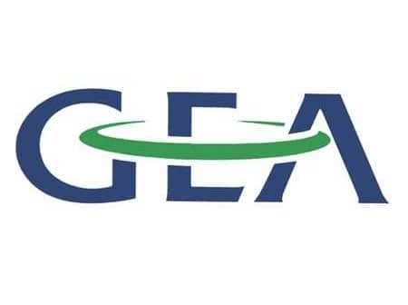 Logo of GEA, featuring the letters GEA with a green and blue circular design. - Olive Oil Times