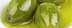 Three green olives placed in a small dish with olive oil. - Olive Oil Times