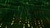 Abstract representation of green binary code with flowing patterns and numbers in a digital landscape. - Olive Oil Times