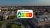 Luchtfoto van het stadsgezicht van Boekarest met een Nutri-Score-logo in het midden. Olive Oil Times
