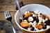 Roasted Beet Salad with Sweet Corn, Goat Cheese, and Pistachios