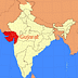 Map of India highlighting the state of Gujarat in red with surrounding regions in light color. - Olive Oil Times