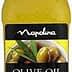Bottle of Napolina olive oil with a black label and yellow liquid inside. - Olive Oil Times