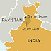 Map showing the Punjab region in India, highlighting Amritsar and its location near Pakistan. - Olive Oil Times