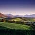Lush vineyards with rolling hills and mountains in the background in South Africa. - Olive Oil Times