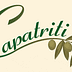 Capatriti logo featuring stylized text and an olive branch illustration. - Olive Oil Times