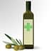 Olive oil bottle with a green cross symbol and olives beside it. - Olive Oil Times