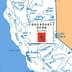 Map showing Boundary Bend Olives location in California with nearby lakes and rivers. - Olive Oil Times