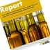 Cover of a report titled 'Report' with images of olive oil bottles and text about olive oil standards. - Olive Oil Times