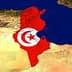 Map of Tunisia with the national flag featuring a red background and a white circle containing a red crescent and star. - Olive Oil Times