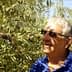 Man wearing sunglasses standing near an olive tree with olives visible on the branches. - Olive Oil Times