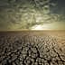 A barren landscape featuring cracked dry earth under a cloudy sky. - Olive Oil Times