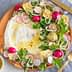 Artichoke & Radish Salad with Savory Olive Oil Mascarpone Cheese