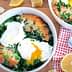 Portuguese Bread Soup with Poached Eggs, Garlic and Olive Oil
