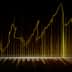 Line graph with upward trends displayed in yellow against a dark background. - Olive Oil Times