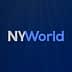 Logo design for NYWorld 2024 featuring the text 'NYWorld' in a stylized font on a blue background. - Olive Oil Times