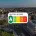 Aerial view of Bucharest cityscape with a Nutri-Score logo overlay in the center. - Olive Oil Times