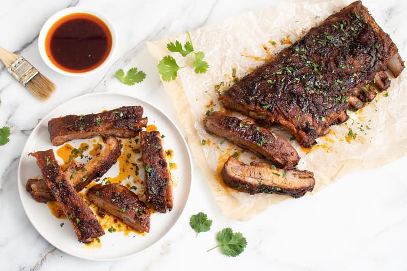 Olive Oil Wet Rubbed Ribs
