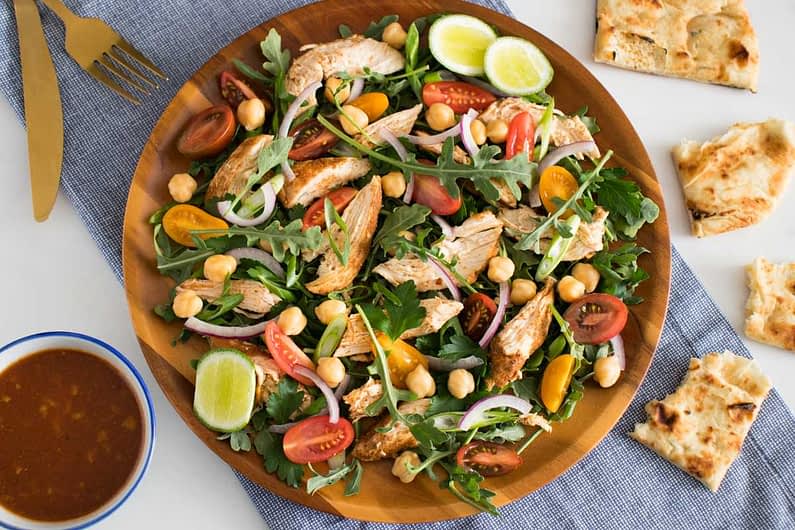 Tunisian Tabil Chicken Salad 