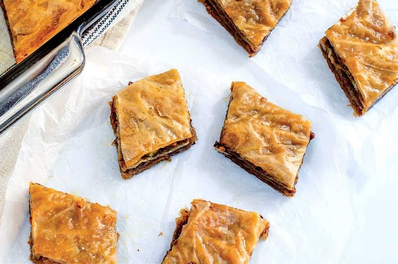 Pistachio and Olive Oil Baklava